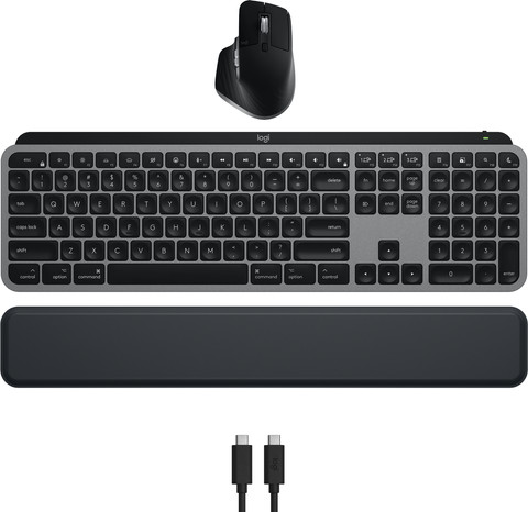 Logitech MX Keys S Combo for Mac QWERTZ top