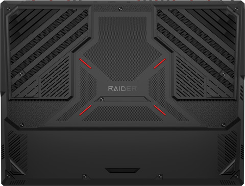 MSI Raider A18 HX A7VIG-002NL onderkant