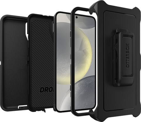 Otterbox Defender Samsung S24 Plus Back Cover Zwart detail