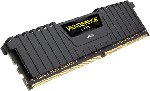 Corsair Vengeance LPX 16GB (2x8GB) DDR4 DIMM 3200MHz linkerkant