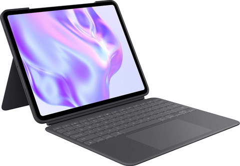 Logitech Combo Touch Apple iPad Pro 13 inches (2024) Keyboard Cover QWERTY Gray Main Image