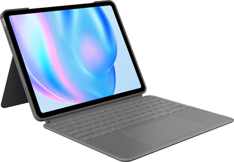 Logitech Combo Touch Apple iPad Air 13 inches (2024) Keyboard Cover QWERTY Gray Main Image