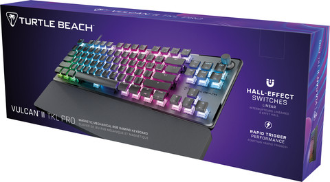 Turtle Beach Vulcan II TKL Pro Mechanical Gaming Keyboard Black QWERTY packaging