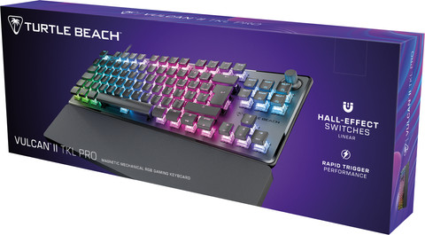 Turtle Beach Vulcan II TKL Pro Mechanical Gaming Keyboard Black AZERTY packaging