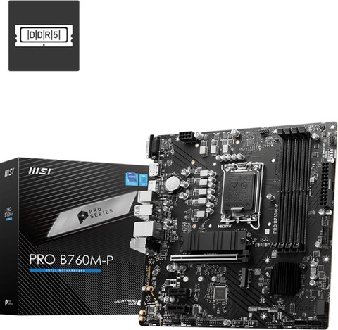 MSI PRO B760M-P packaging