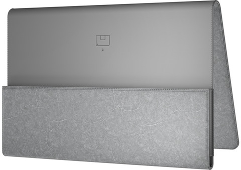 Lenovo Tab Plus Sleeve Gray detail