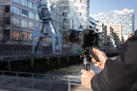 Rollei Creator Grip Mini Tripod product in use