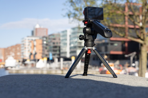 Rollei Creator Grip Mini Tripod product in use