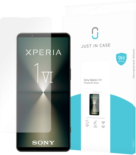 Just In Case Tempered Glass Sony Xperia 1 VI Screen Protector visual supplier