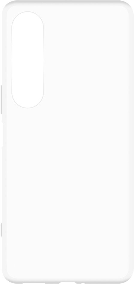 Just in Case Soft Design Sony Xperia 1 V Back Cover Transparent back