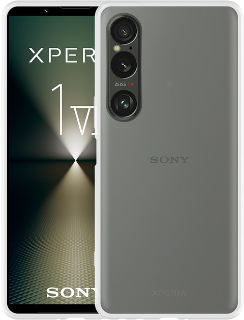 Just in Case Soft Design Sony Xperia 1 V Back Cover Transparent visual supplier