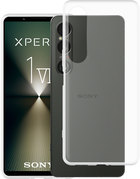 Just in Case Soft Design Sony Xperia 1 V Back Cover Transparent visual supplier