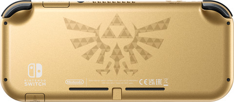 Nintendo Switch Lite Zelda Edition back