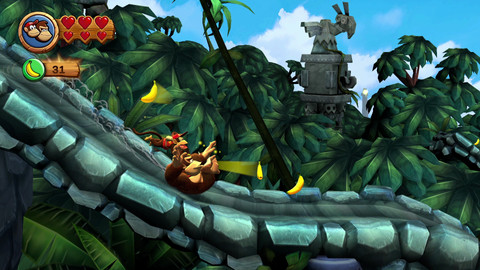 Donkey Kong Country Returns HD Nintendo Switch visuel fournisseur