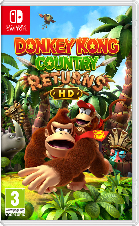 Donkey Kong Country Returns HD Nintendo Switch Main Image