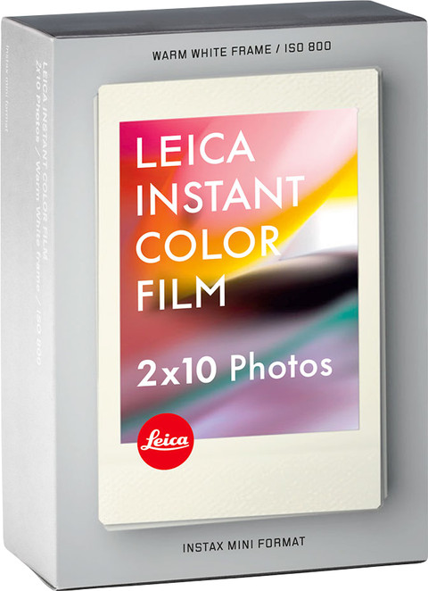 Leica Instant Color Film Warm White (20 stuks) Main Image