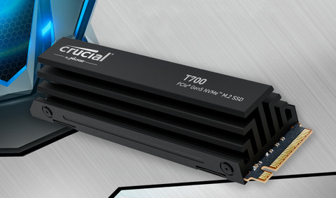 Crucial T700 4 To Dissipateur Thermique PCIe 5.0 M.2 SSD visuel fournisseur