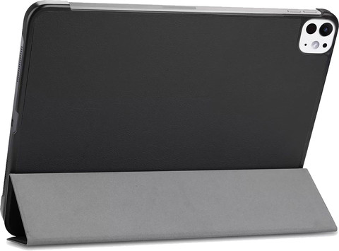 Just in Case Tri-Fold Apple iPad Pro 11 inches (2024) Book Case Black bottom