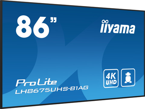 iiyama PROLITE LH8675UHS-B1AG linkerkant