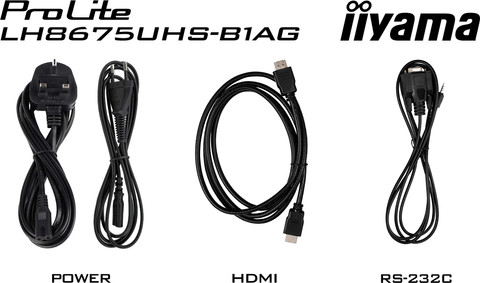 iiyama PROLITE LH8675UHS-B1AG accessoire