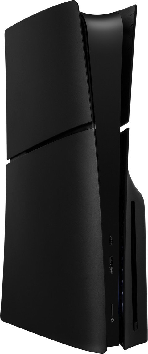 BlueBuilt Cover Black for PS5 Slim Disc Edition front