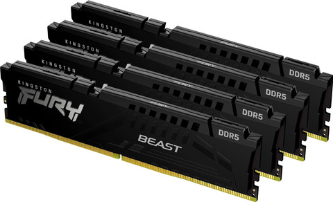 Kingston FURY Beast XMP 32GB (2x16GB) DDR5 DIMM CL30 6000MHz right side