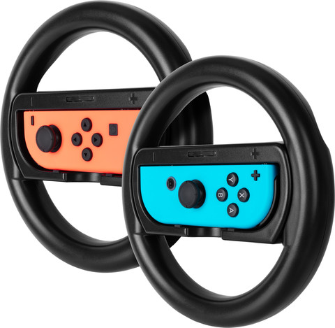 BlueBuilt Steering Wheels for Nintendo Switch Joy-Cons front