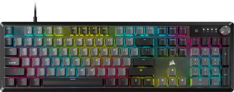 CORSAIR K70 CORE RGB Mechanical Gaming Keyboard Gray AZERTY Main Image