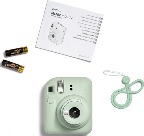 Fujifilm Instax Mini 12 Mint Green Bundel accessoire