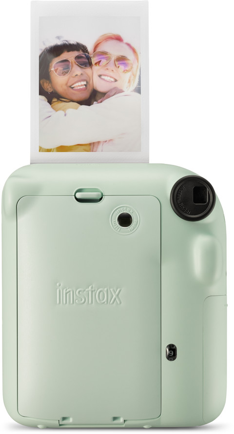 Fujifilm Instax Mini 12 Mint Green Bundel achterkant