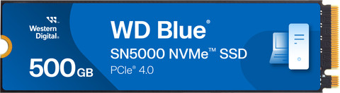 WD Blue SN580 500GB SATA M.2 SSD Main Image