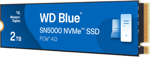 WD Blue SN580 2 To SATA M.2 SSD avant