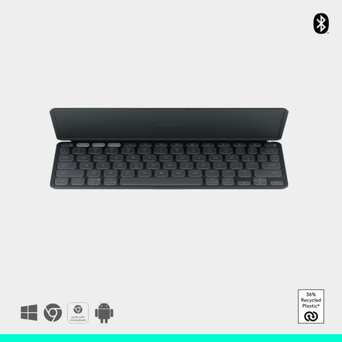 Logitech Keys-To-Go 2 Grafiet Qwerty visual leverancier