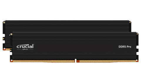 Crucial Pro 32GB (2x 16GB) DDR5 DIMM CL36 6000MHz Main Image