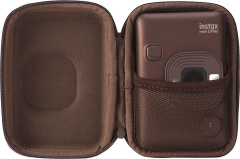 Fujifilm Instax Mini LiPlay Case Deep Bronze inside