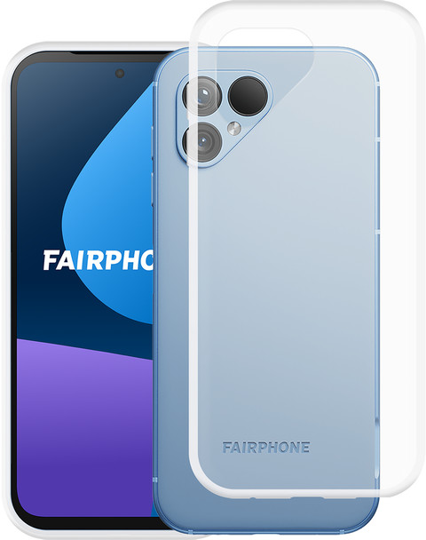 Just in Case Soft Design Fairphone 5 Back Cover Transparent visual supplier