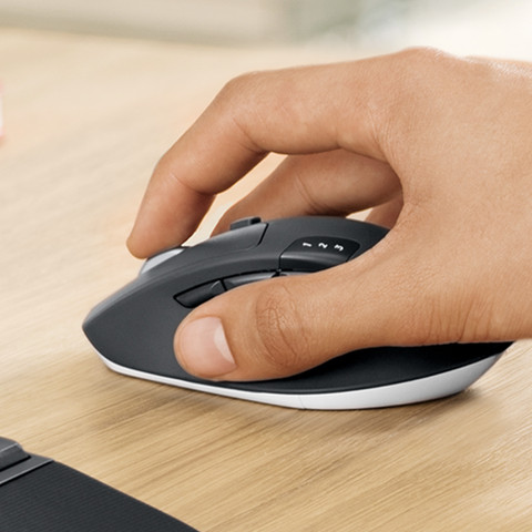 Logitech MK850 Wireless Keyboard and Mouse QWERTY product in use