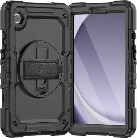 Just in Case Samsung Galaxy Tab A9 Full Body Case Black Main Image