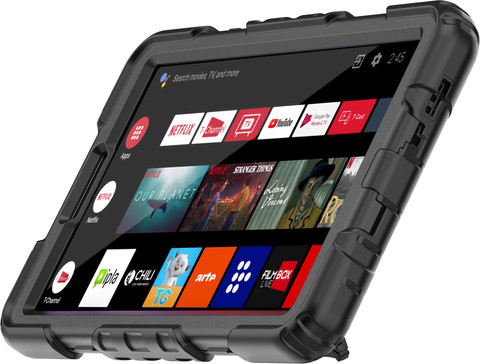 Just in Case Samsung Galaxy Tab A9 Full Body Case Black front