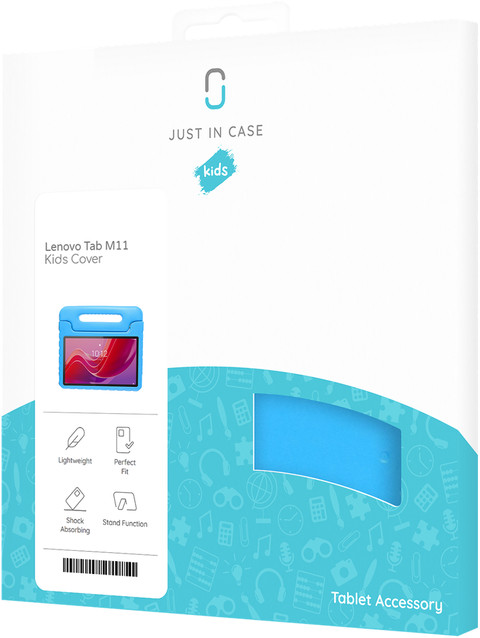 Just in Case Lenovo Tab M11 Kids Cover Blue packaging