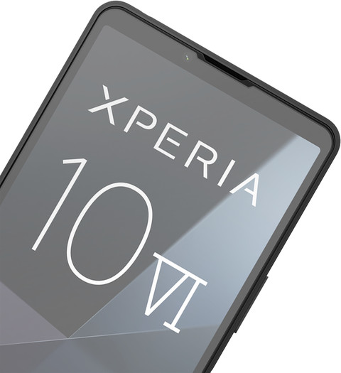 Just In Case Tempered Glass Sony Xperia 10 VI Screenprotector detail