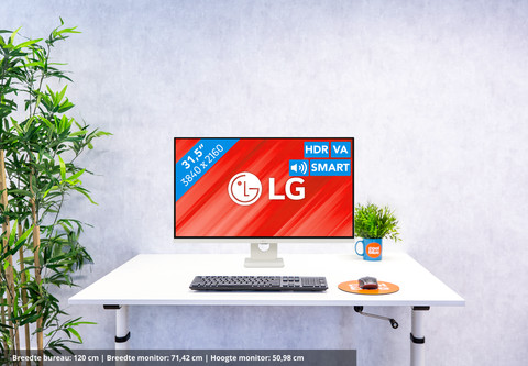 LG Smart 32SR73U-W.AEU visual Coolblue 1