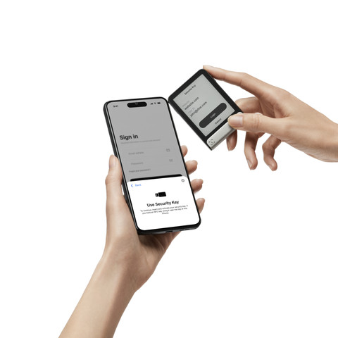 Ledger Flex product in use