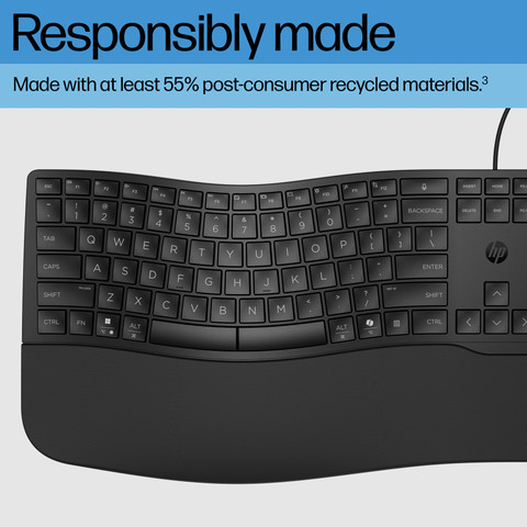 HP 480 Comfort Wired Keyboard QWERTY visual supplier