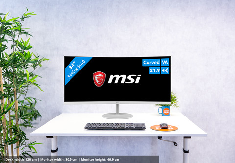 MSI PRO MP341CQWDE visual Coolblue 1