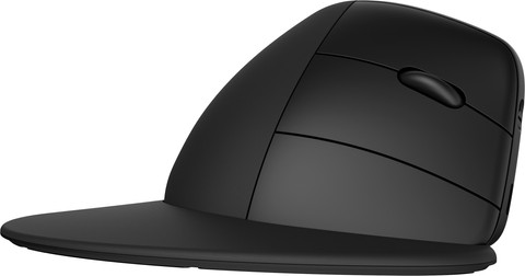 HP 920 Ergonomic Wireless Mouse with Magnetic Wrist Rest left side