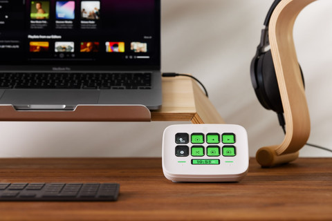 Elgato Stream Deck Neo product in use