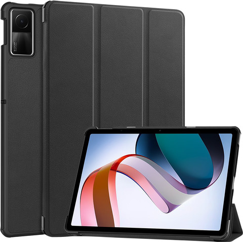 Just in Case Tri-Fold Redmi Pad SE Book Case Black left side