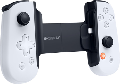 Backbone One 2e Gen Wit PlayStation Editie (Lightning USB) rechterkant