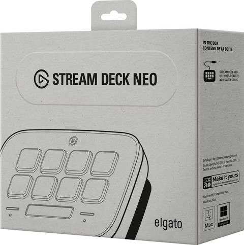 Elgato Stream Deck Neo packaging